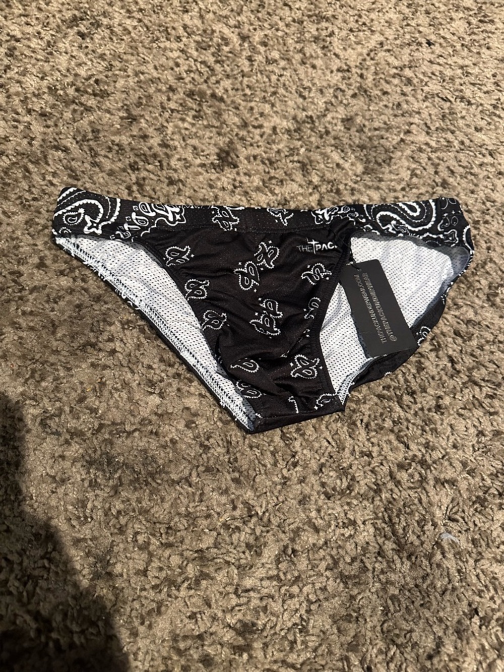 Black Bandana men’s briefs